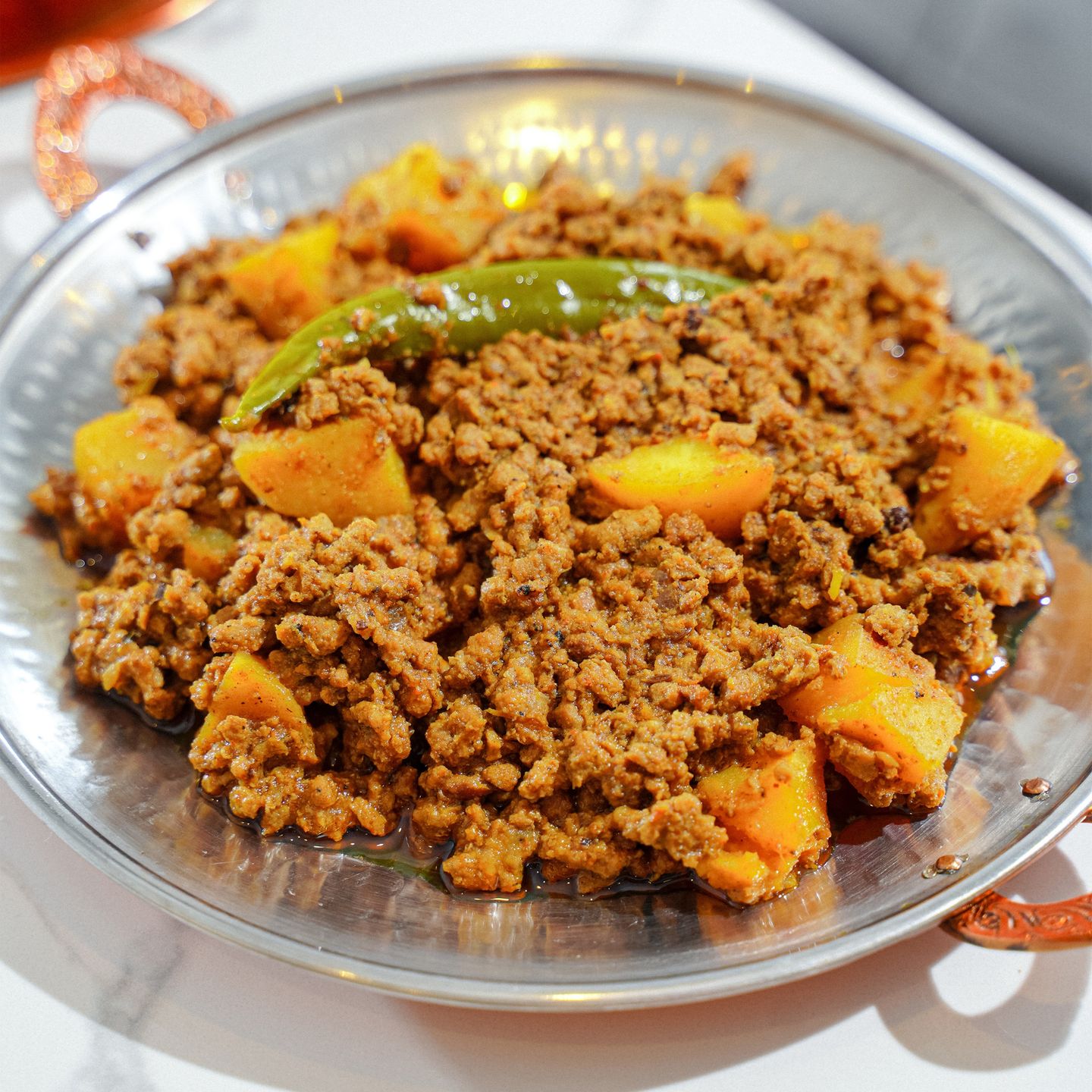 Aloo Keema (Beef)