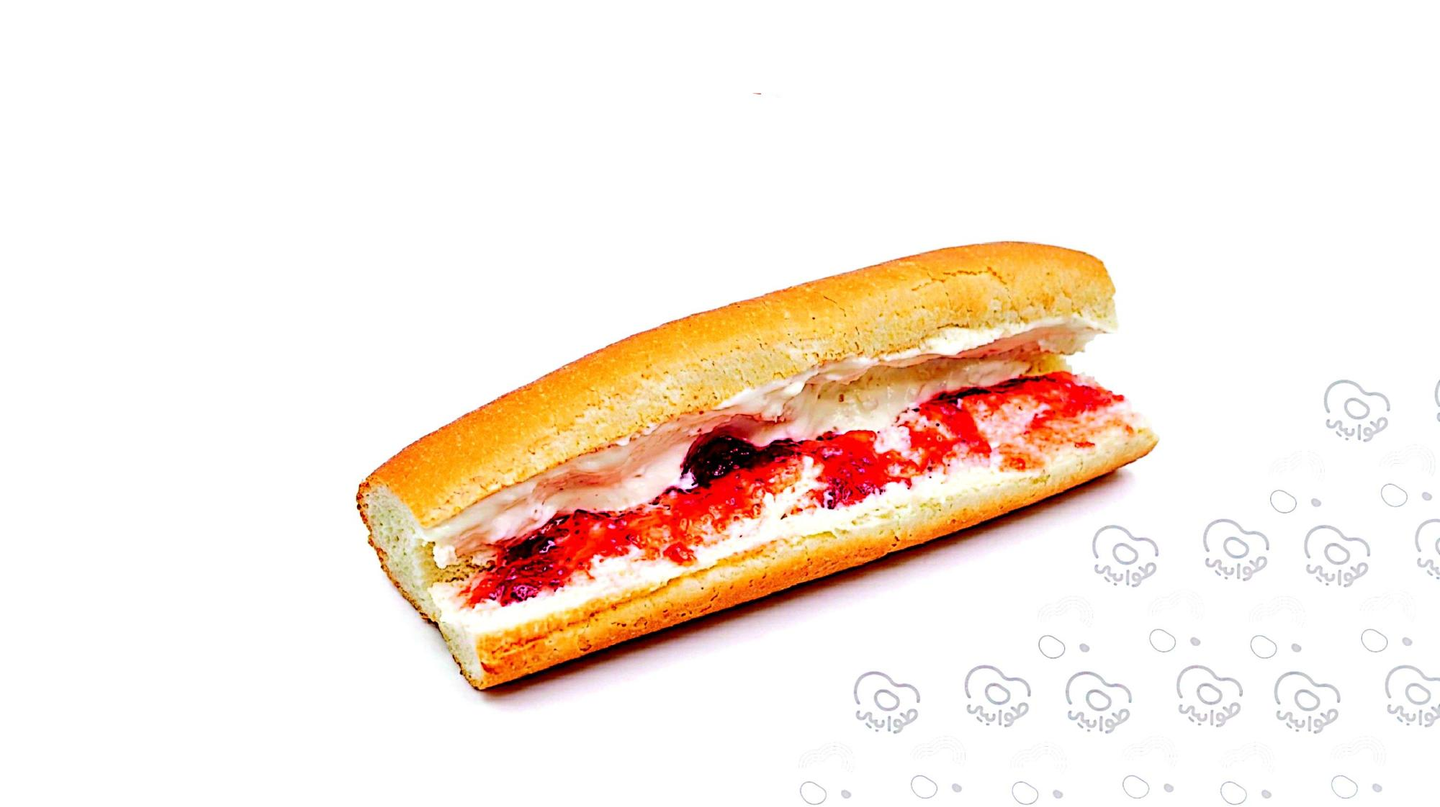 Cheese And Jam Sandwich