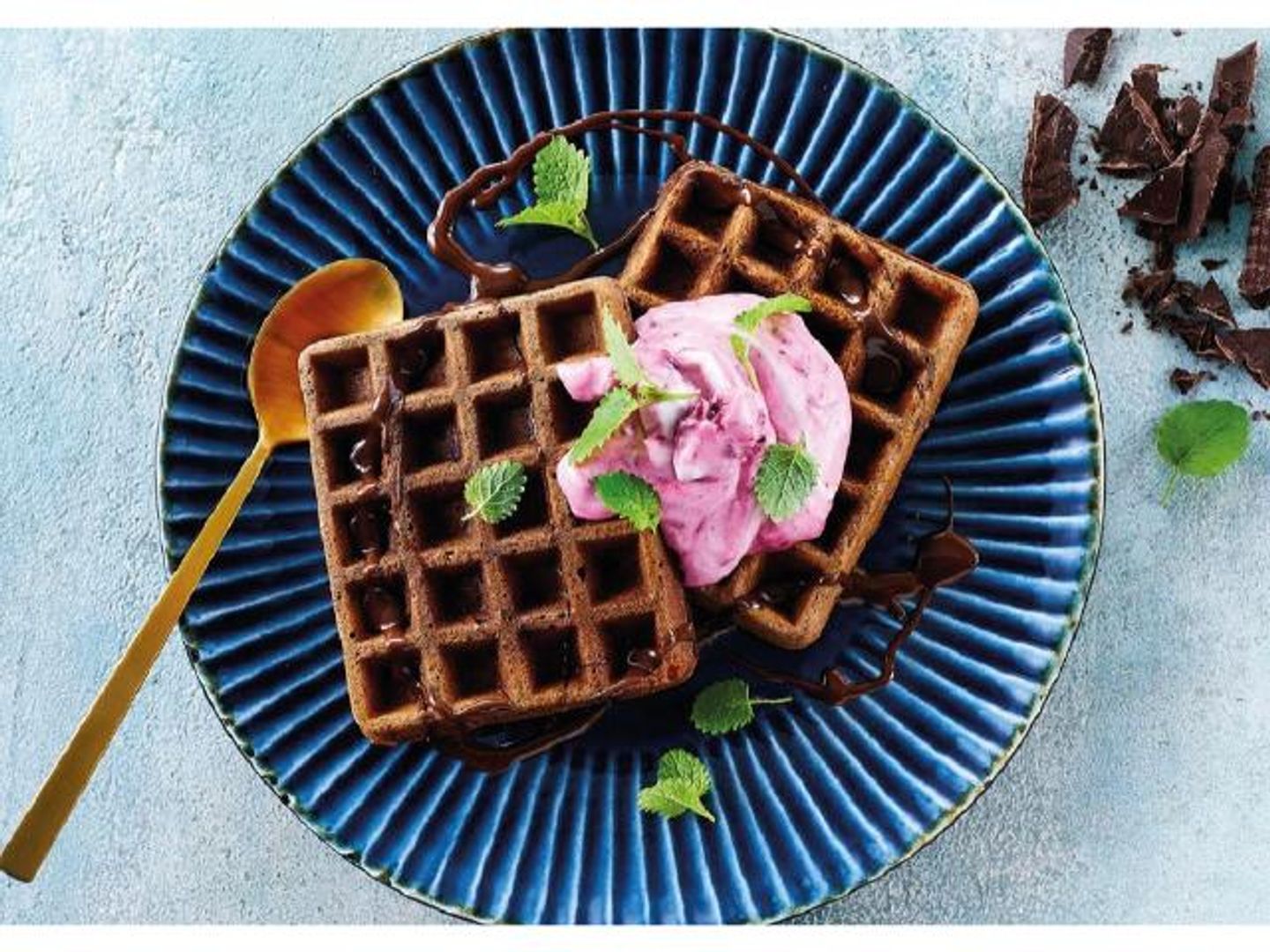 Belgian Chocolate Waffle