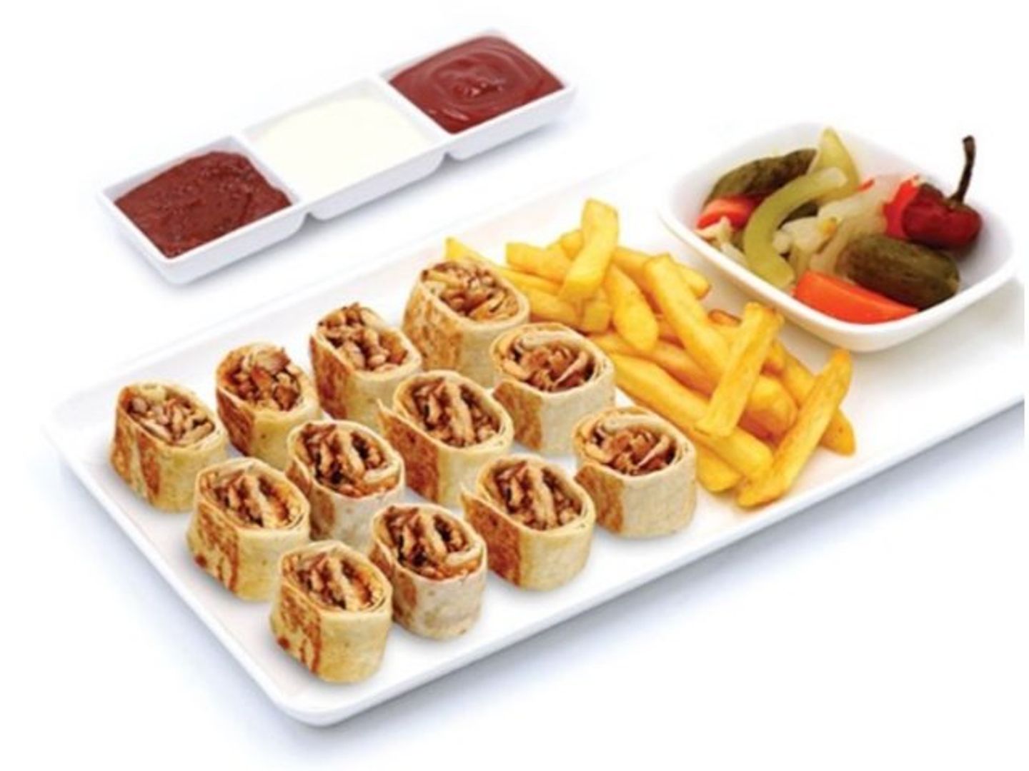 Medium Arabic Shawarma Plate