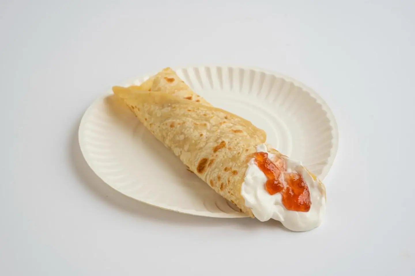 Cheese And Jam Chapati