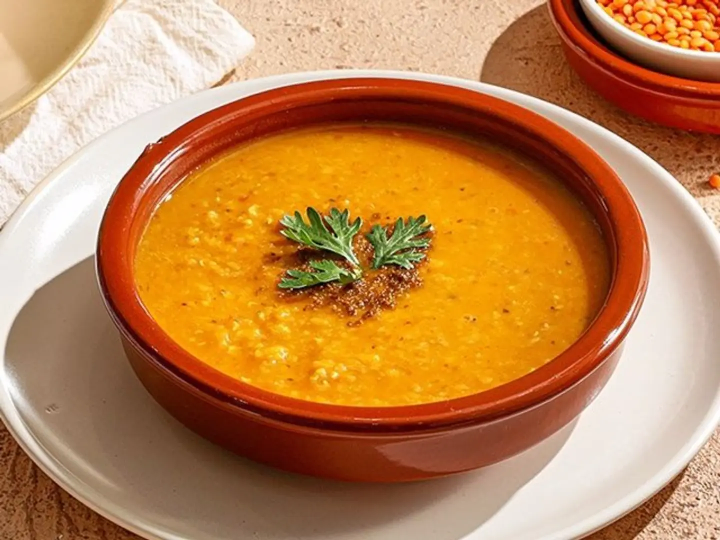 علبة عدس كبير