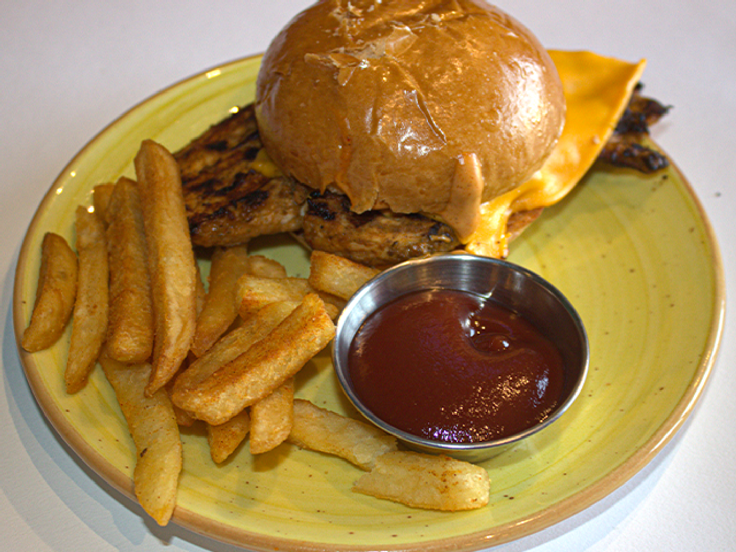 Mini Grilled Chicken Burger
