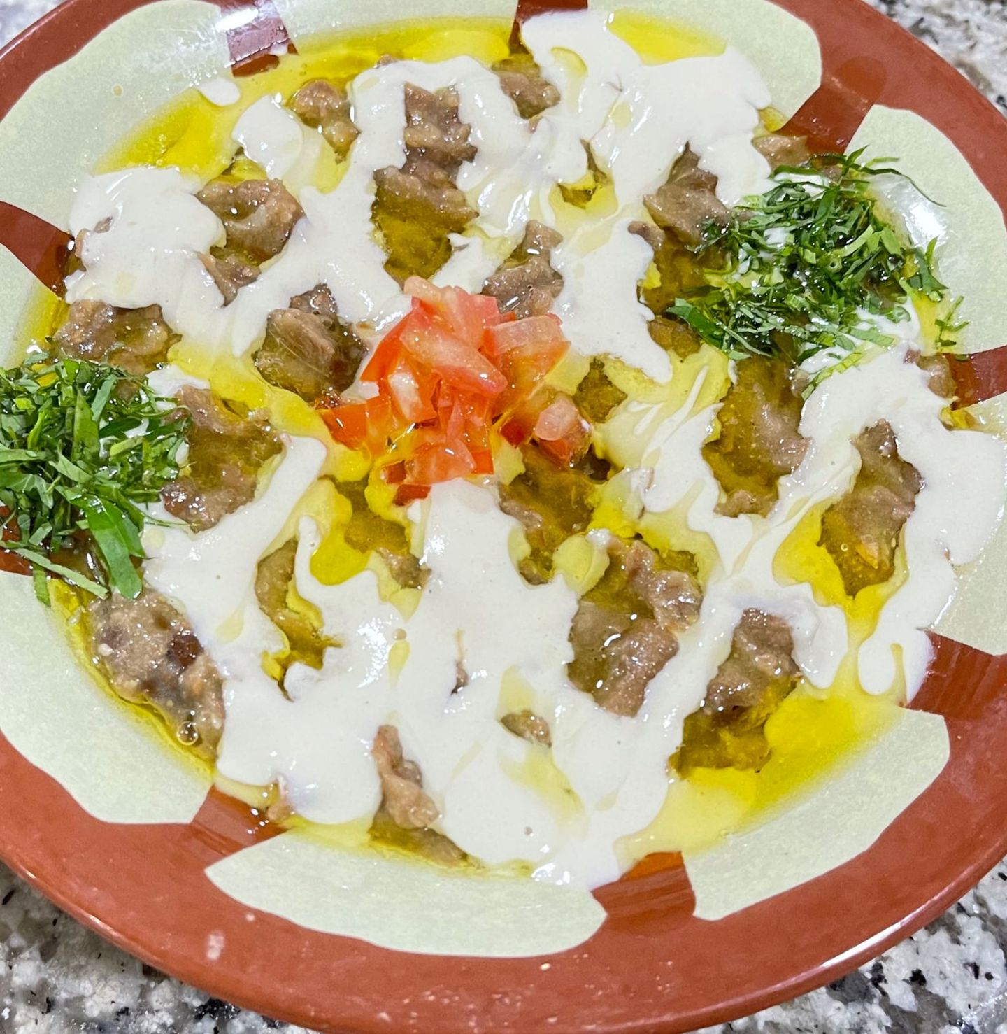 فول باللبن