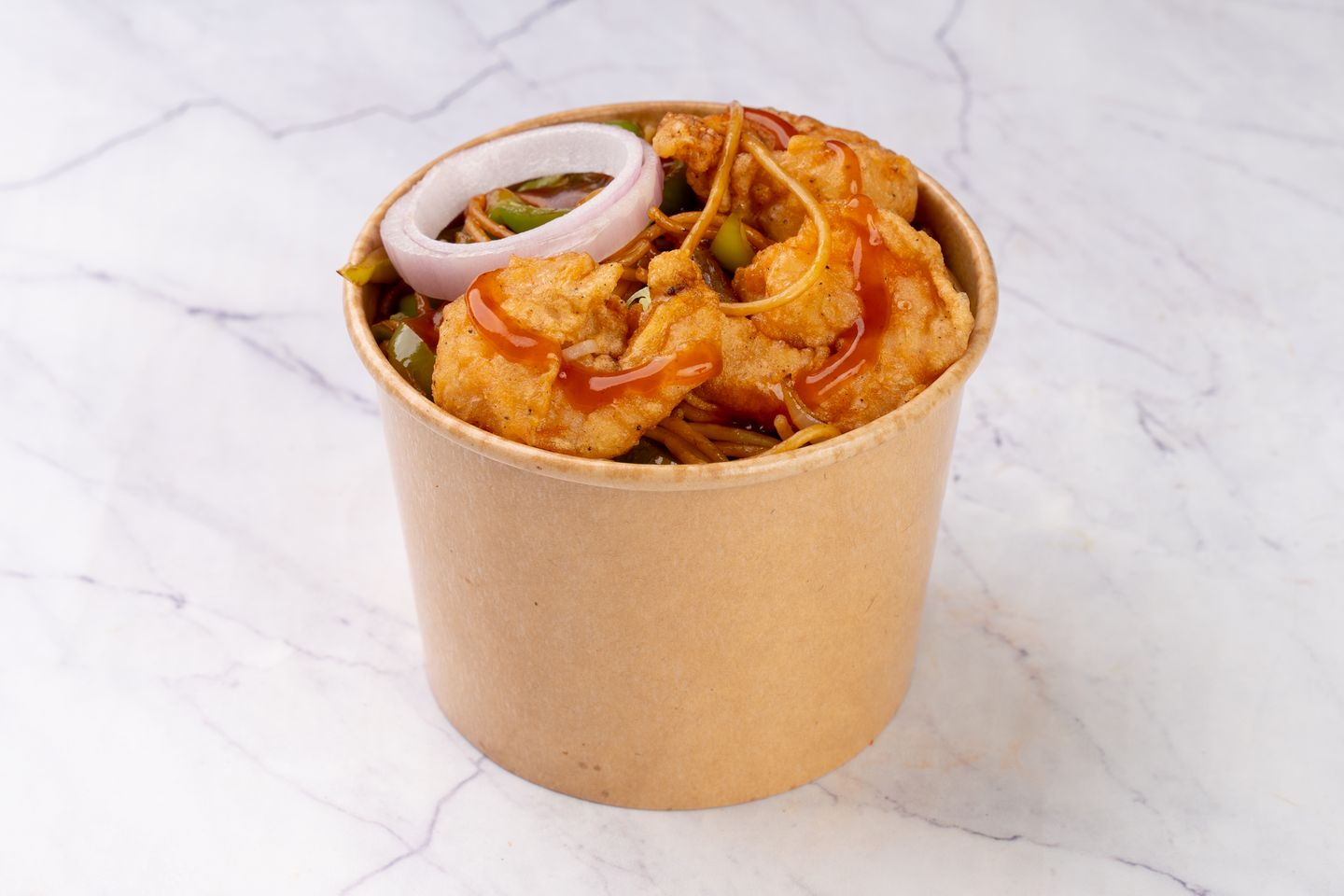 Chinese Noodles With Shrimp