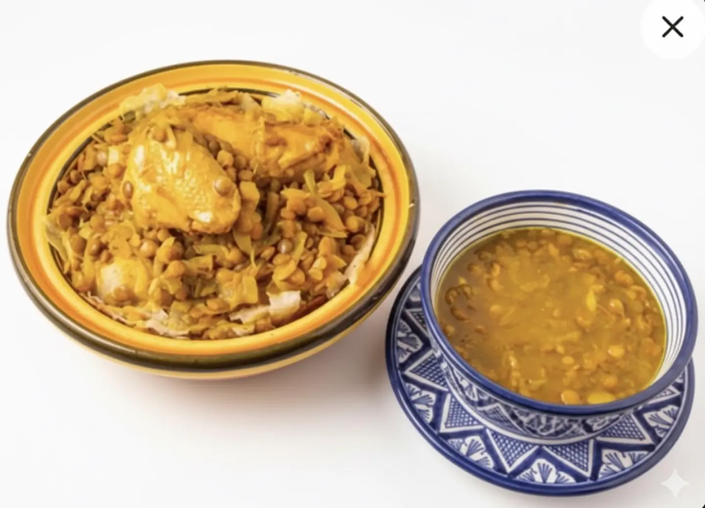 طاجن رفيسة بالدجاج