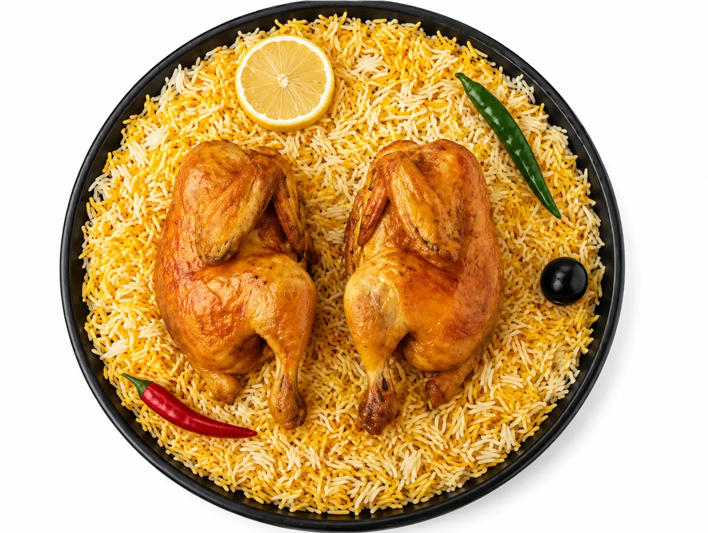 حبة دجاج مندي