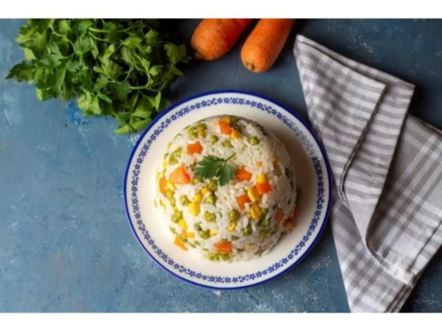 أرز بالخضار المشكلة