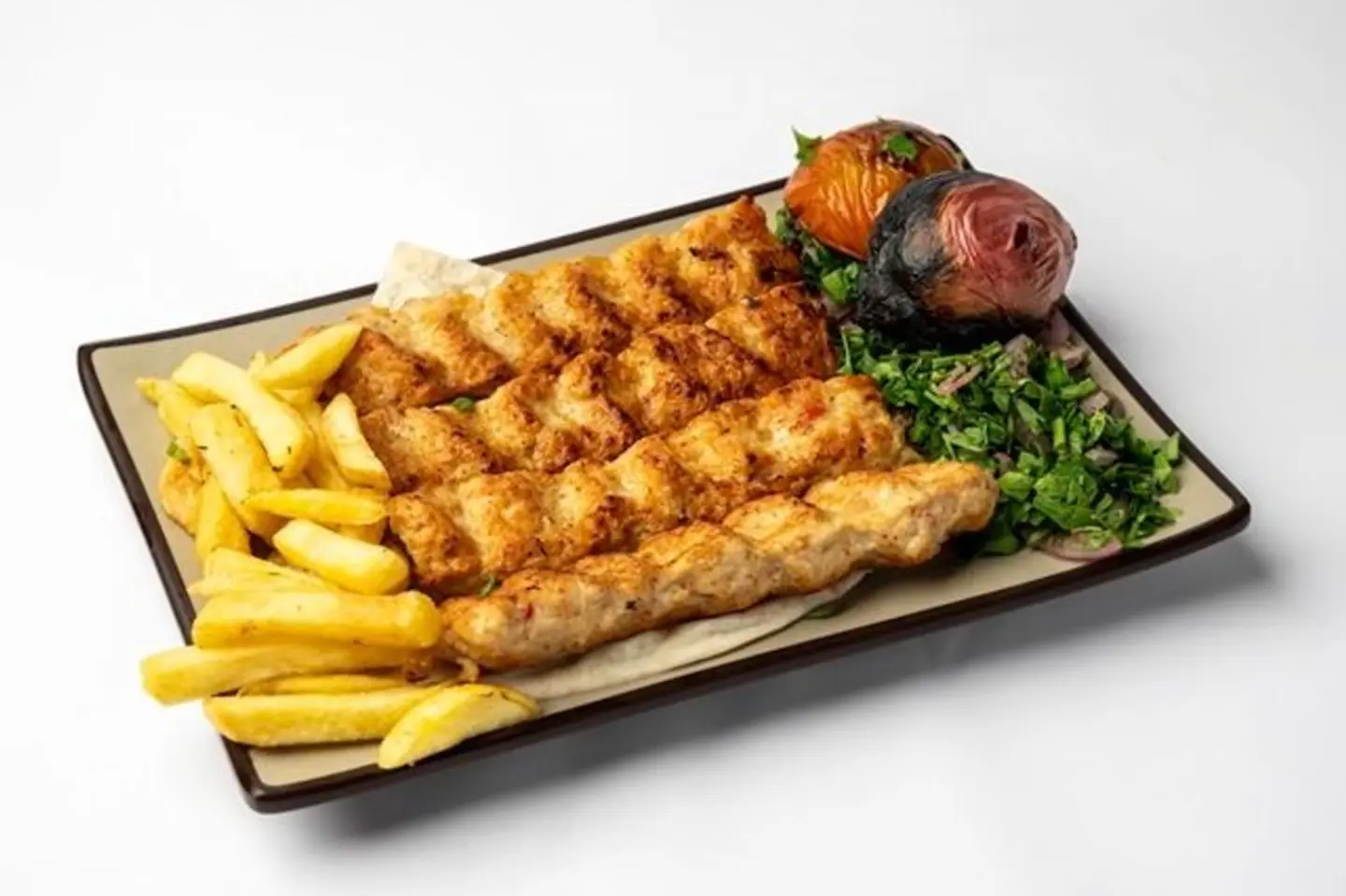 وجبة كباب دجاج