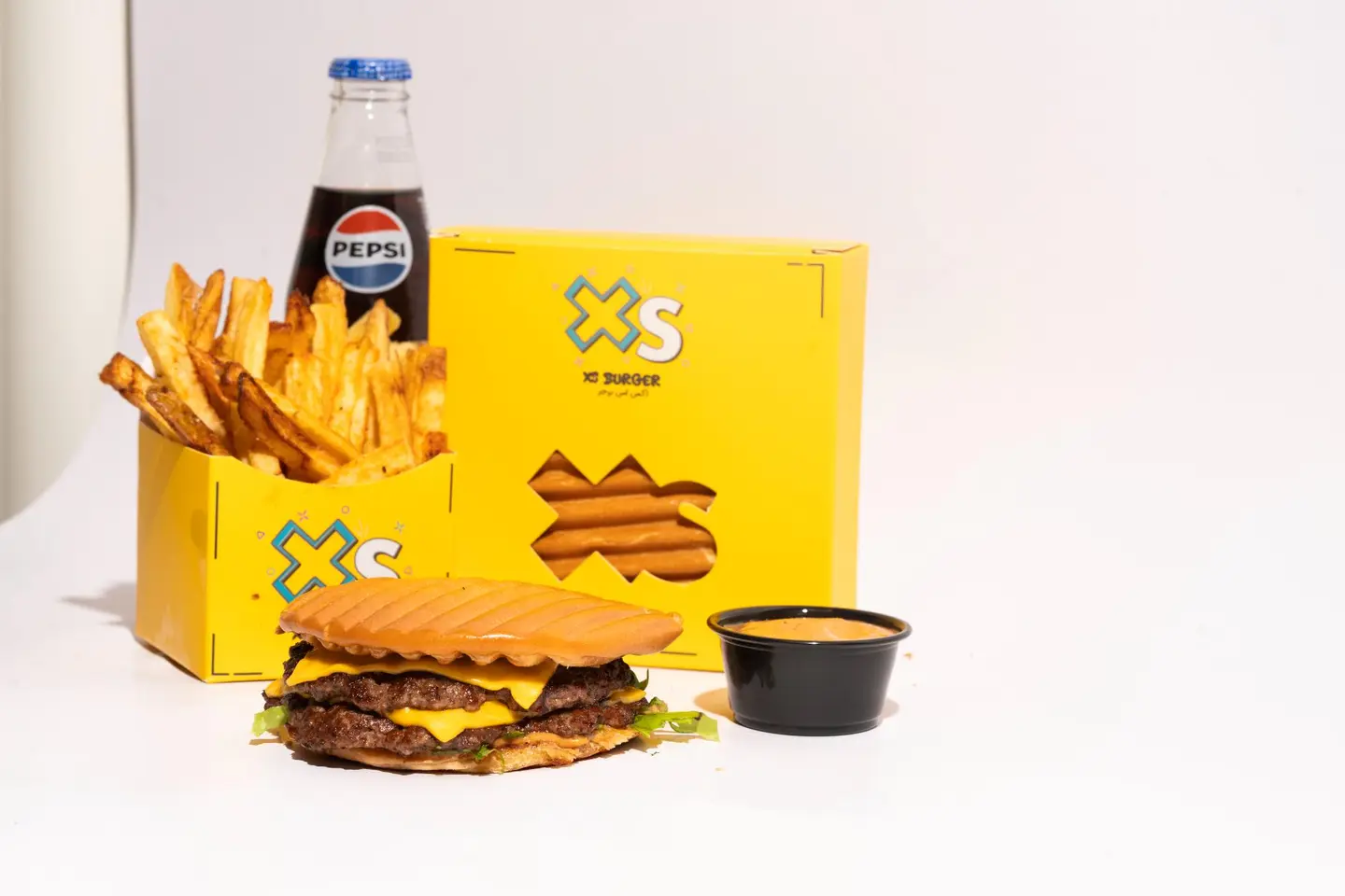 Xs Flat Burger Meal