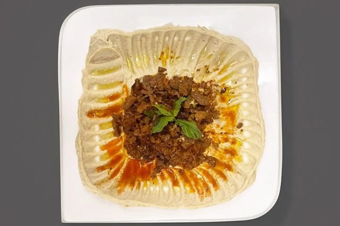 Hummus With Meat