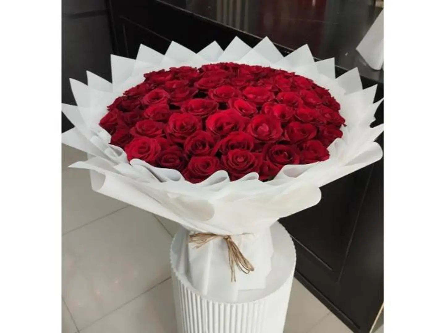 بوكيه احمر فخم