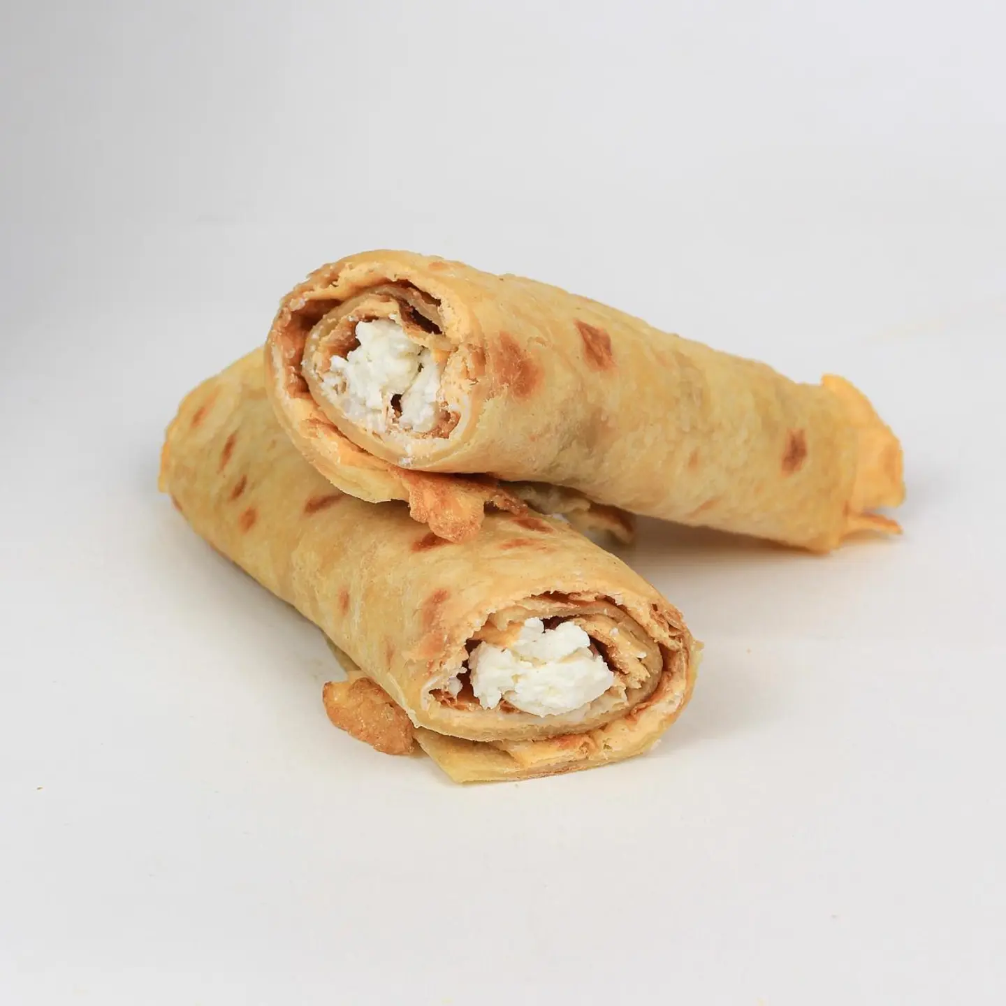 Chapati With Eggs And Feta Cheese