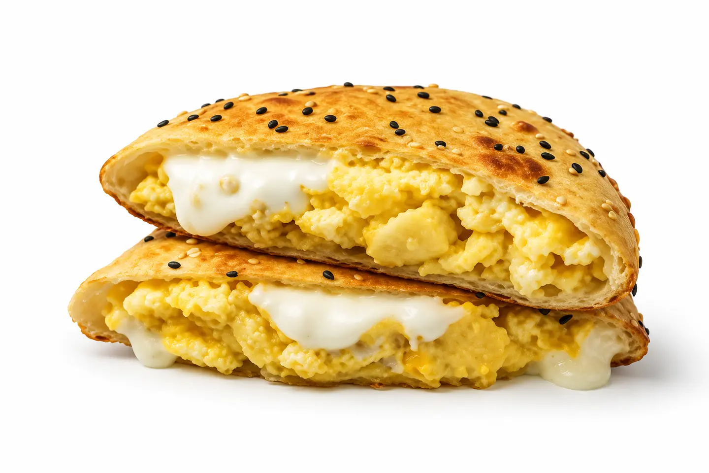 Cheese Fried Egg Pie