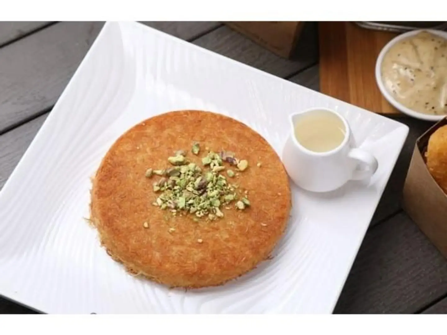 Kunafah With Cream