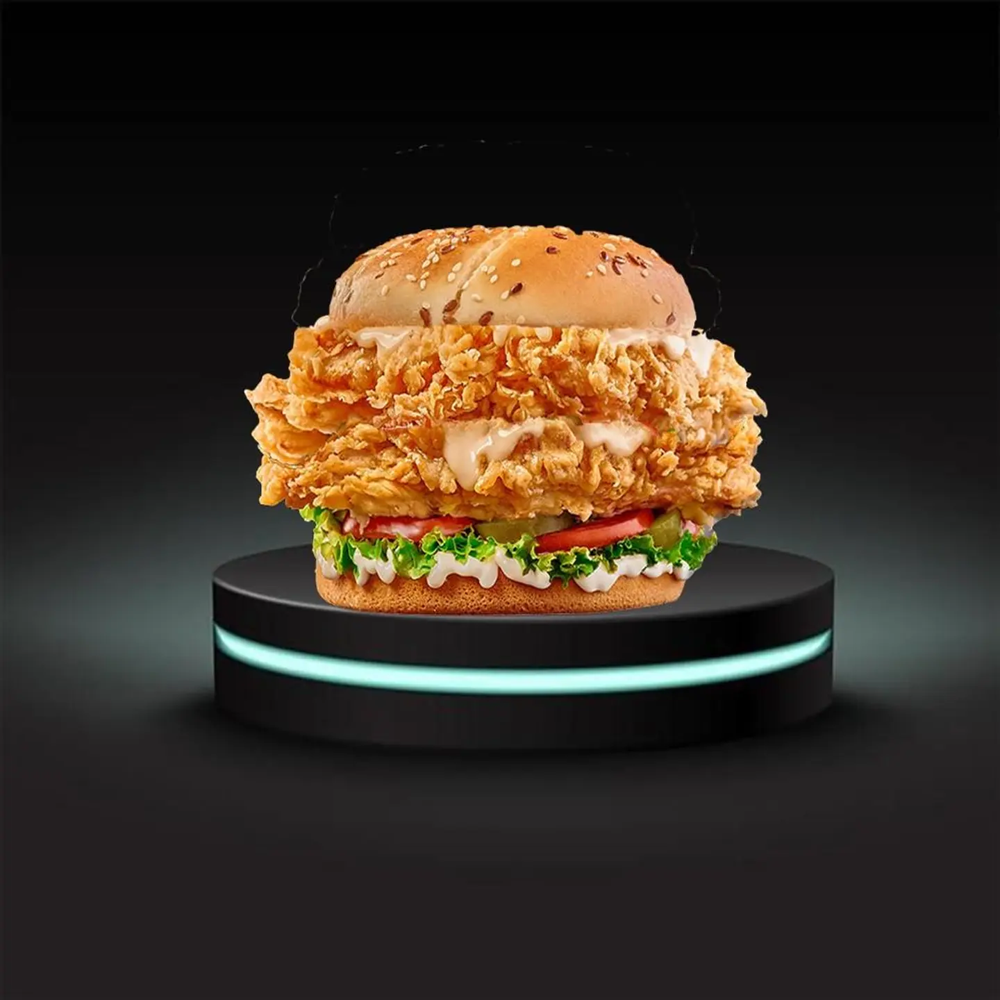 Double Zinger Burger