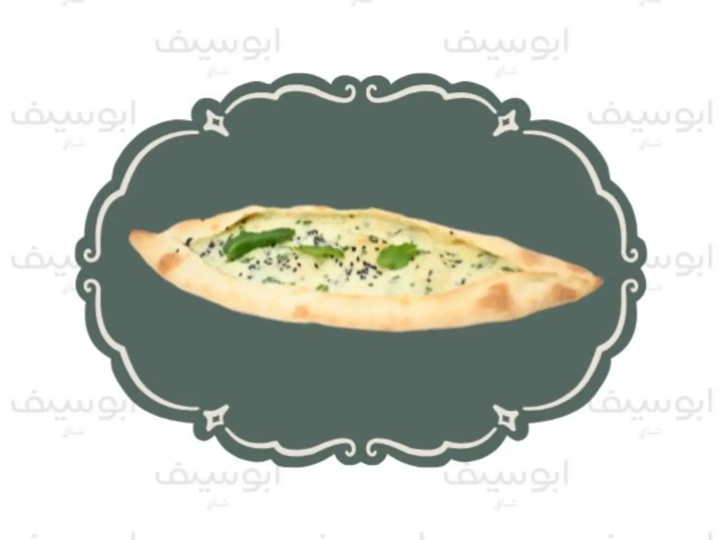 منقوشة جبن عكاوي