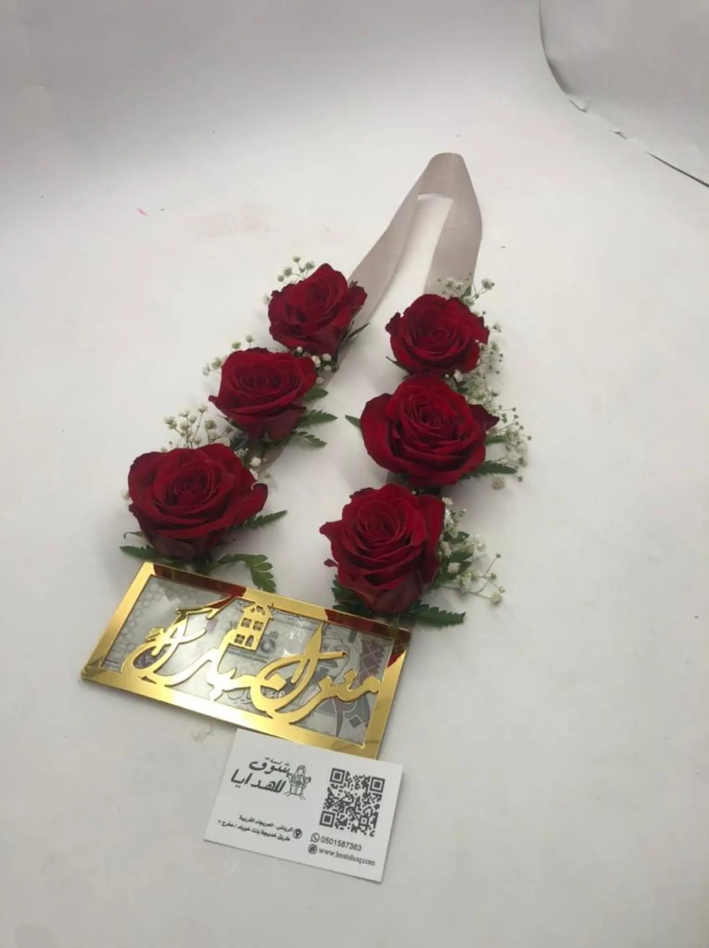Rose Flower Necklace 025