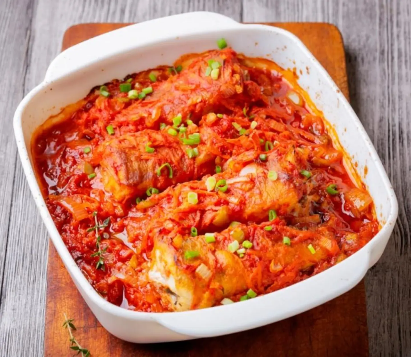 Red Fish Fillet Tagine
