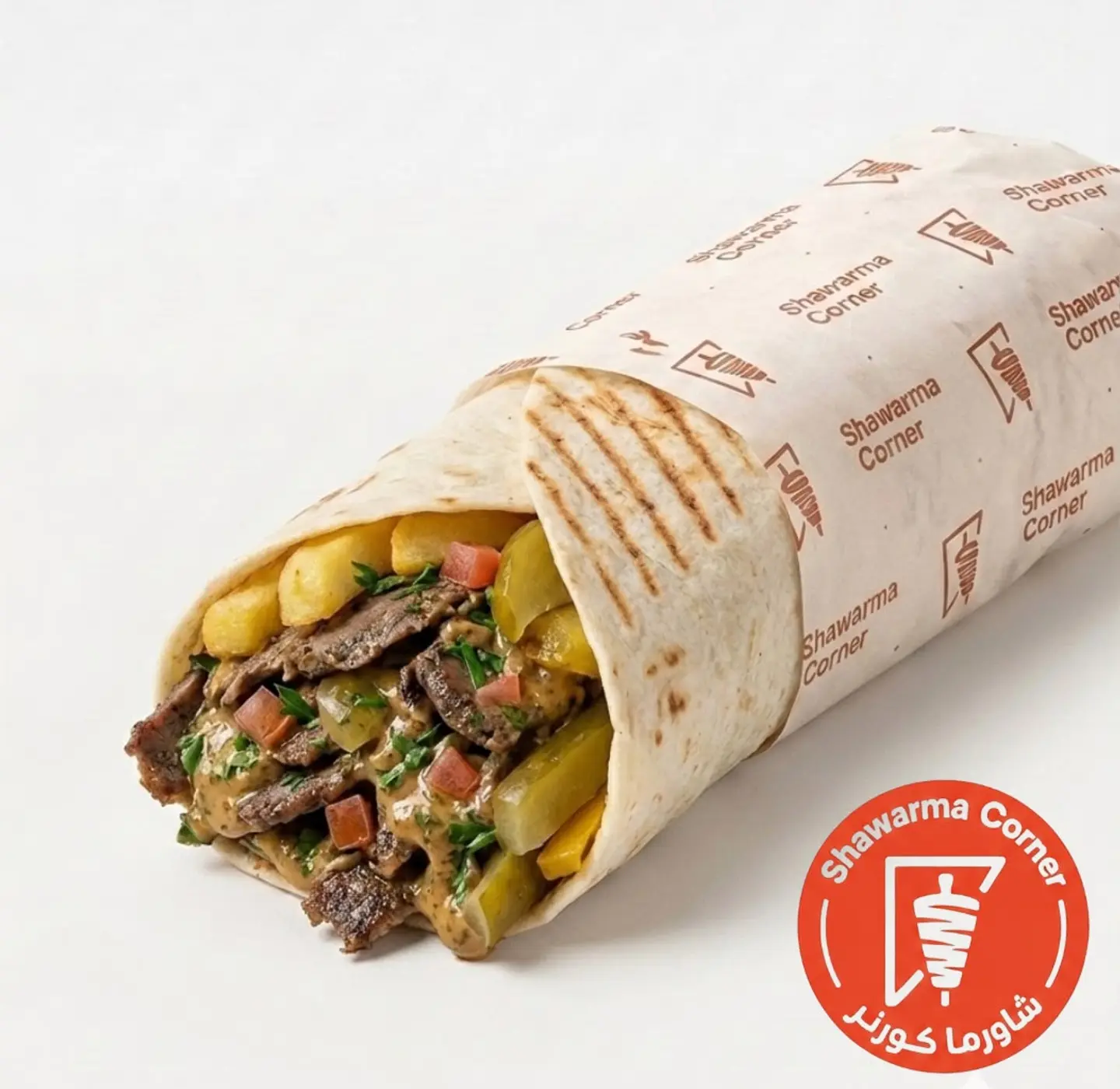 Meat Shawarma Tortilla Bread