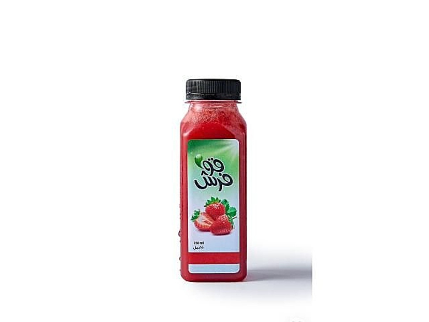 عصير فراولة طازج