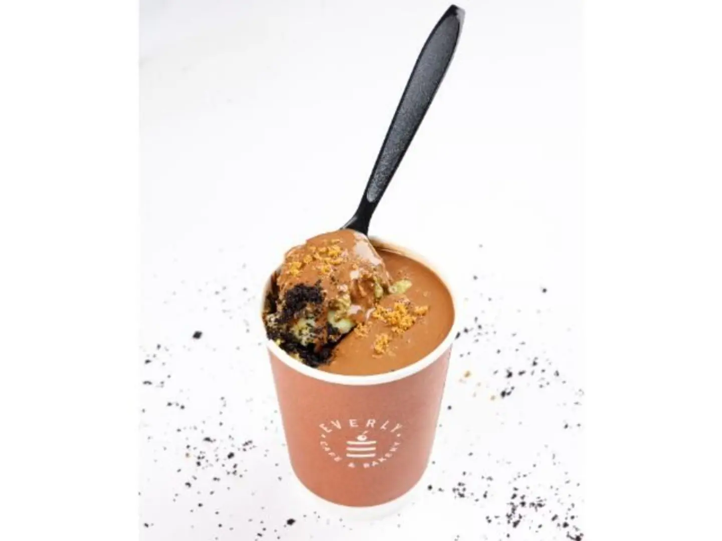 Chocolate Kunafa Pudding