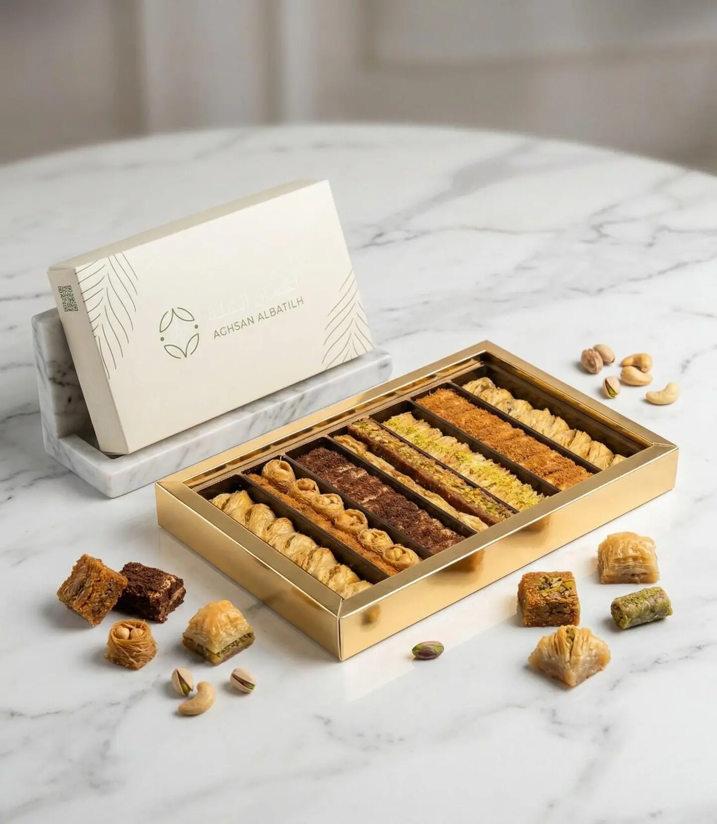 بقلاوه مشكلة فاخرة بوكس هدايا