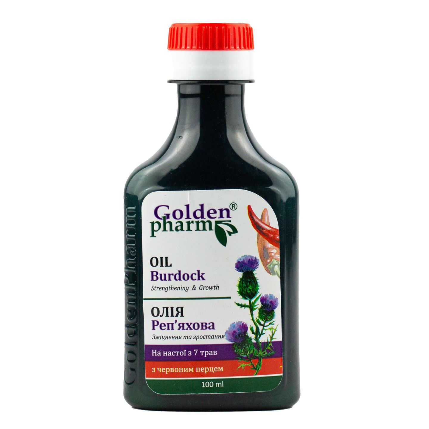 Golden Farm Burdock And Red Pepper Oil 100ml