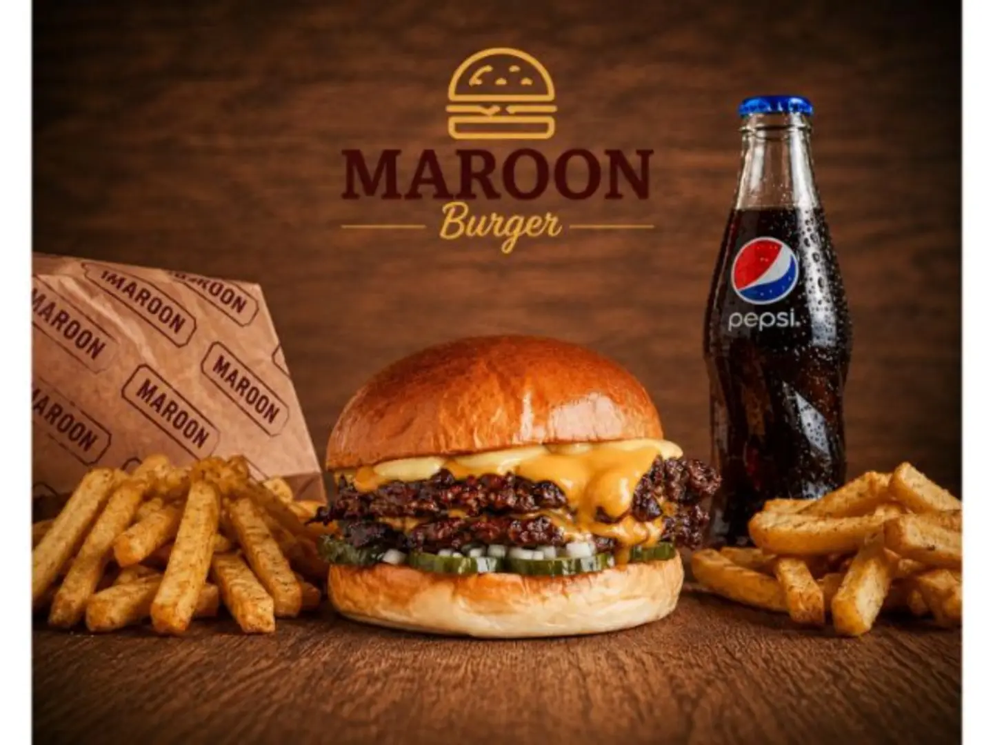 Chicago Angus Burger Meal