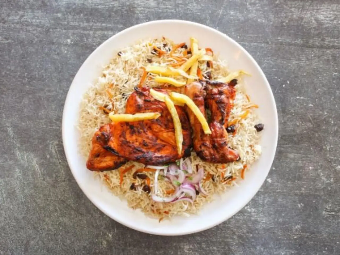 Half Charcoal Grilled Chicken