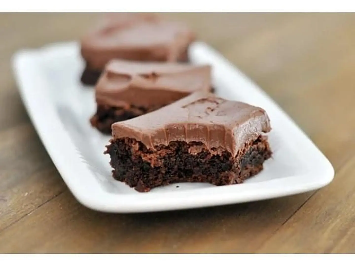 Frosted Brownie Cake