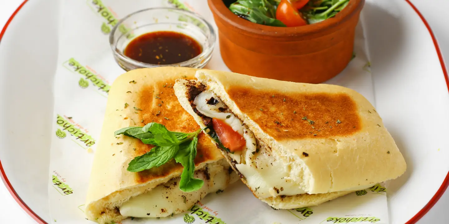 Halloumi Sandwich The Italian Way
