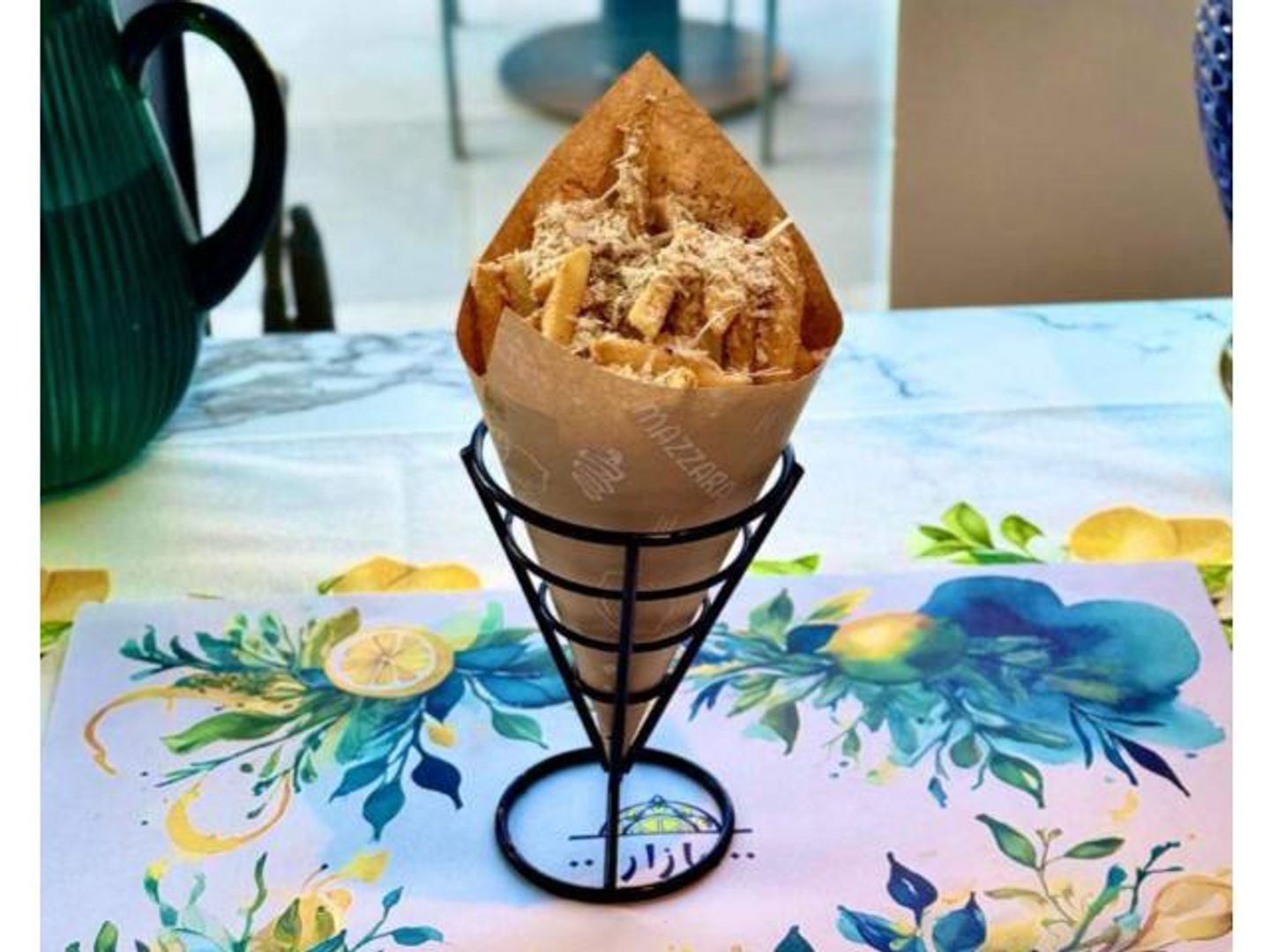 بطاطس مقلية بالبارميزان