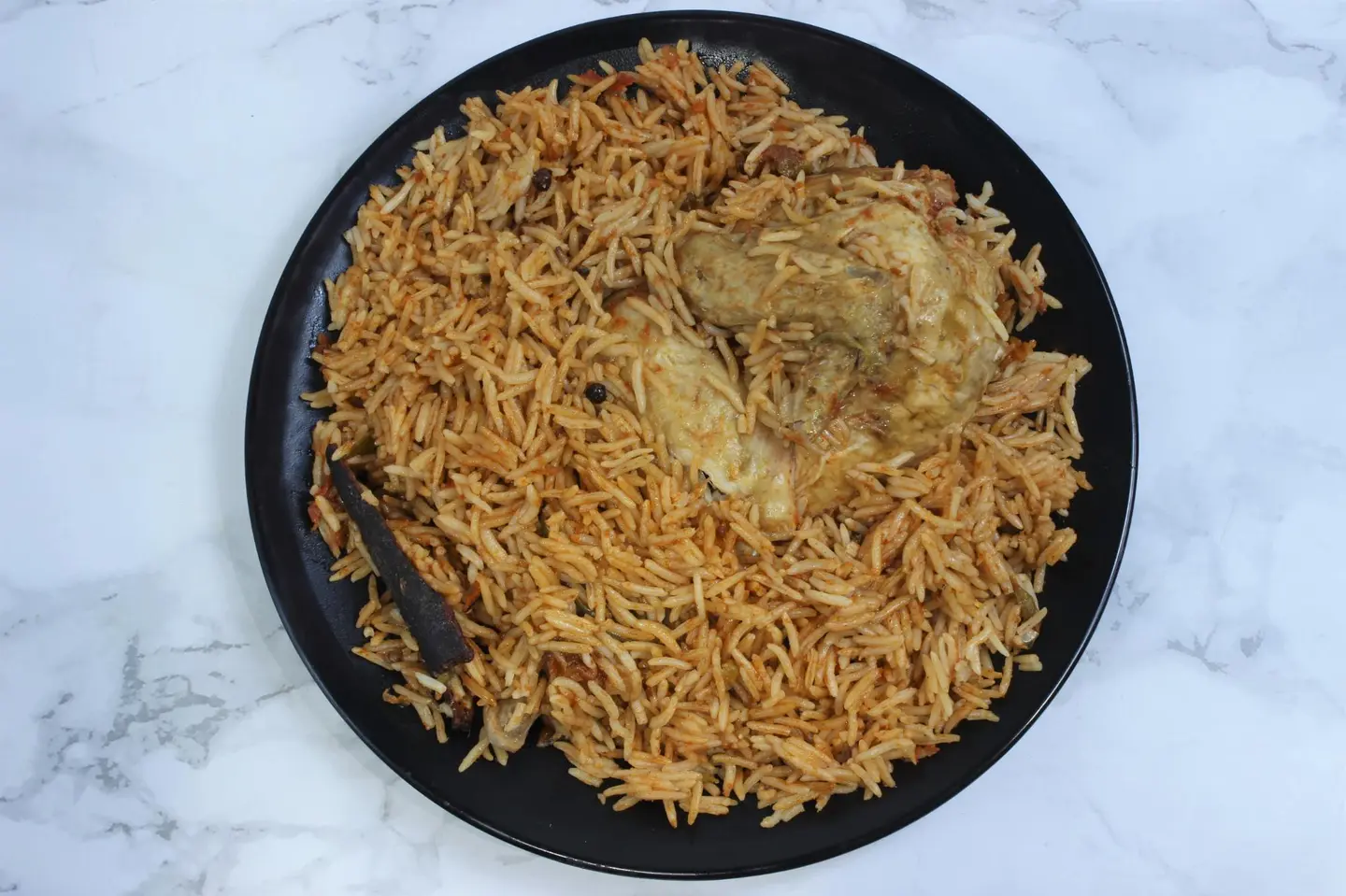 Half Madghot Chicken With Rice