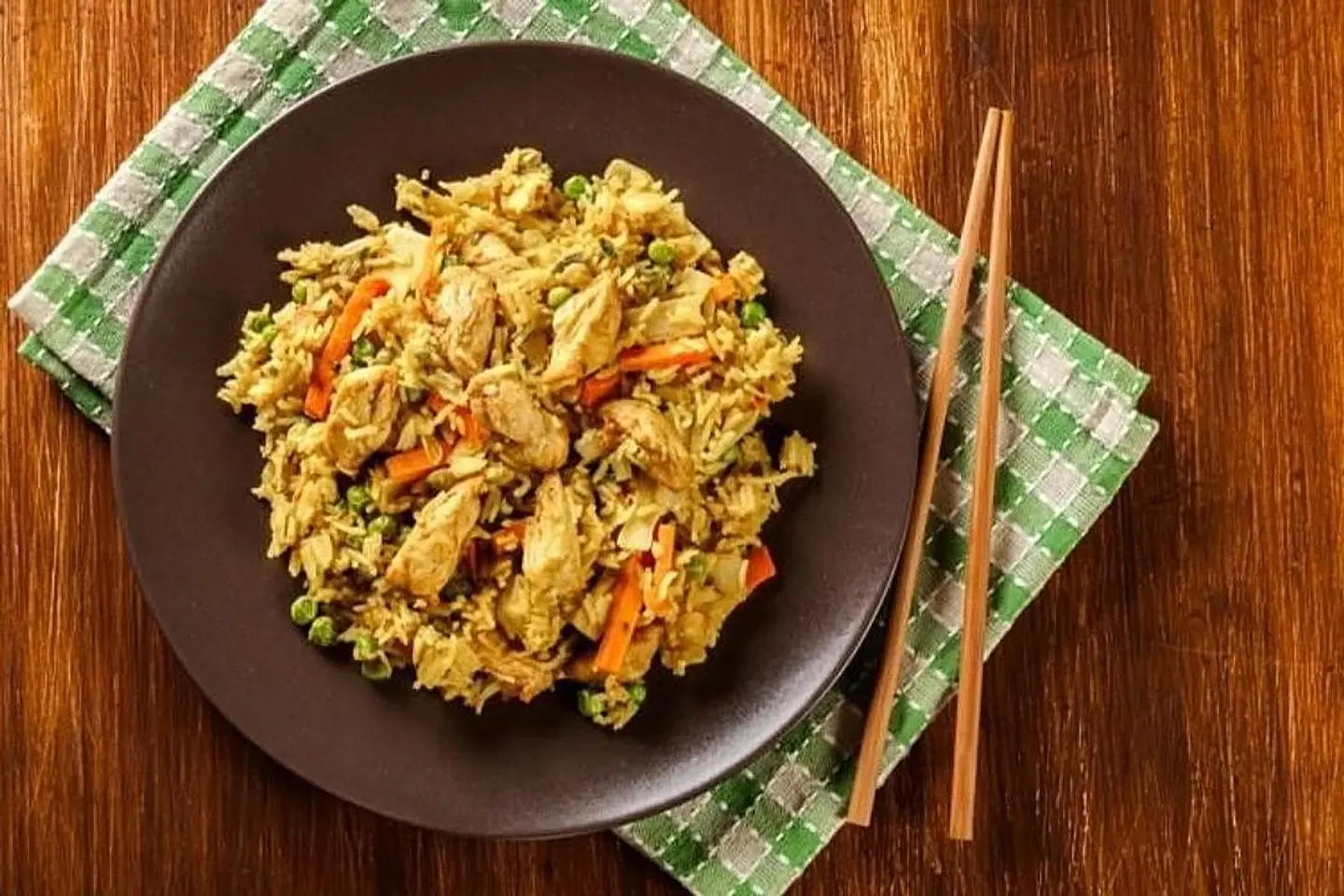 Chicken And Mushroom Fried Rice