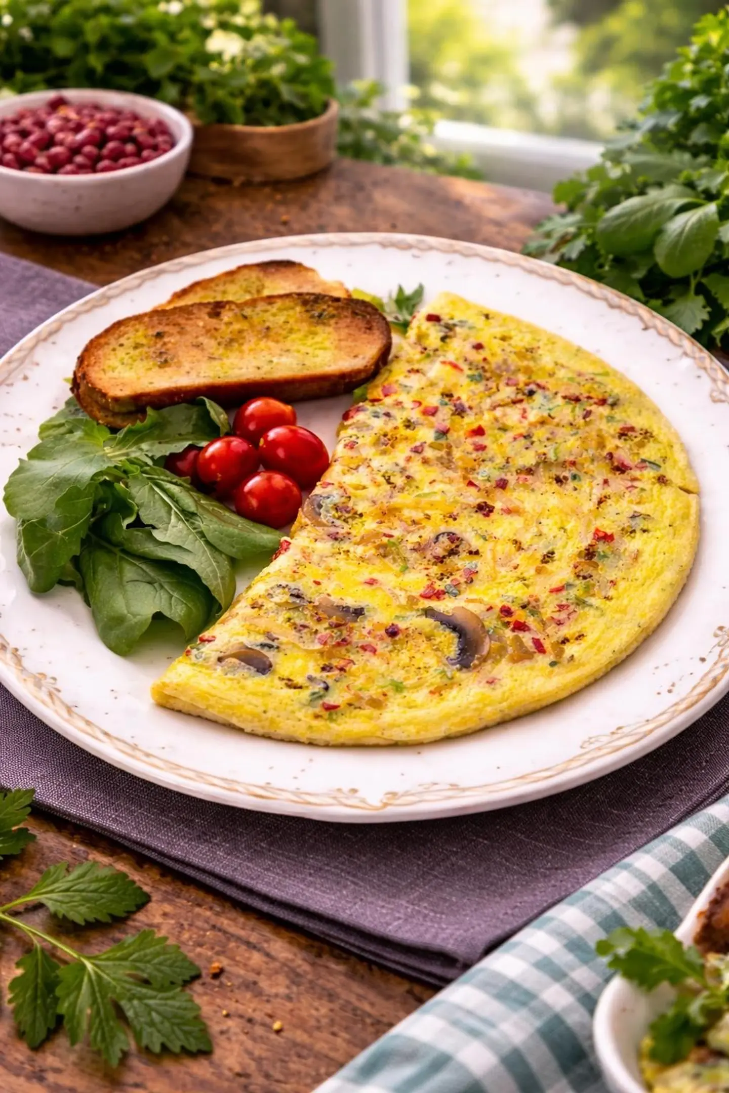 Vegetable Omelette