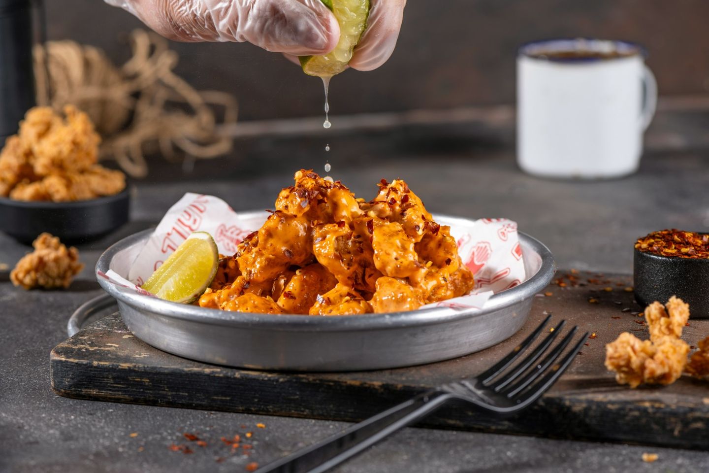 Buffalo Chicken Popcorn