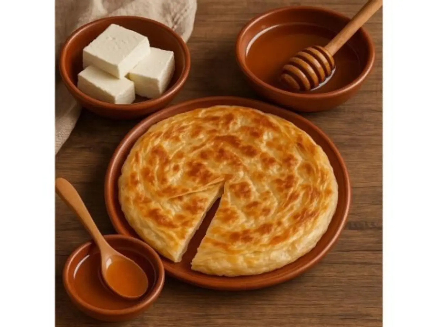 فطيرة سانجي بالجبن و العسل