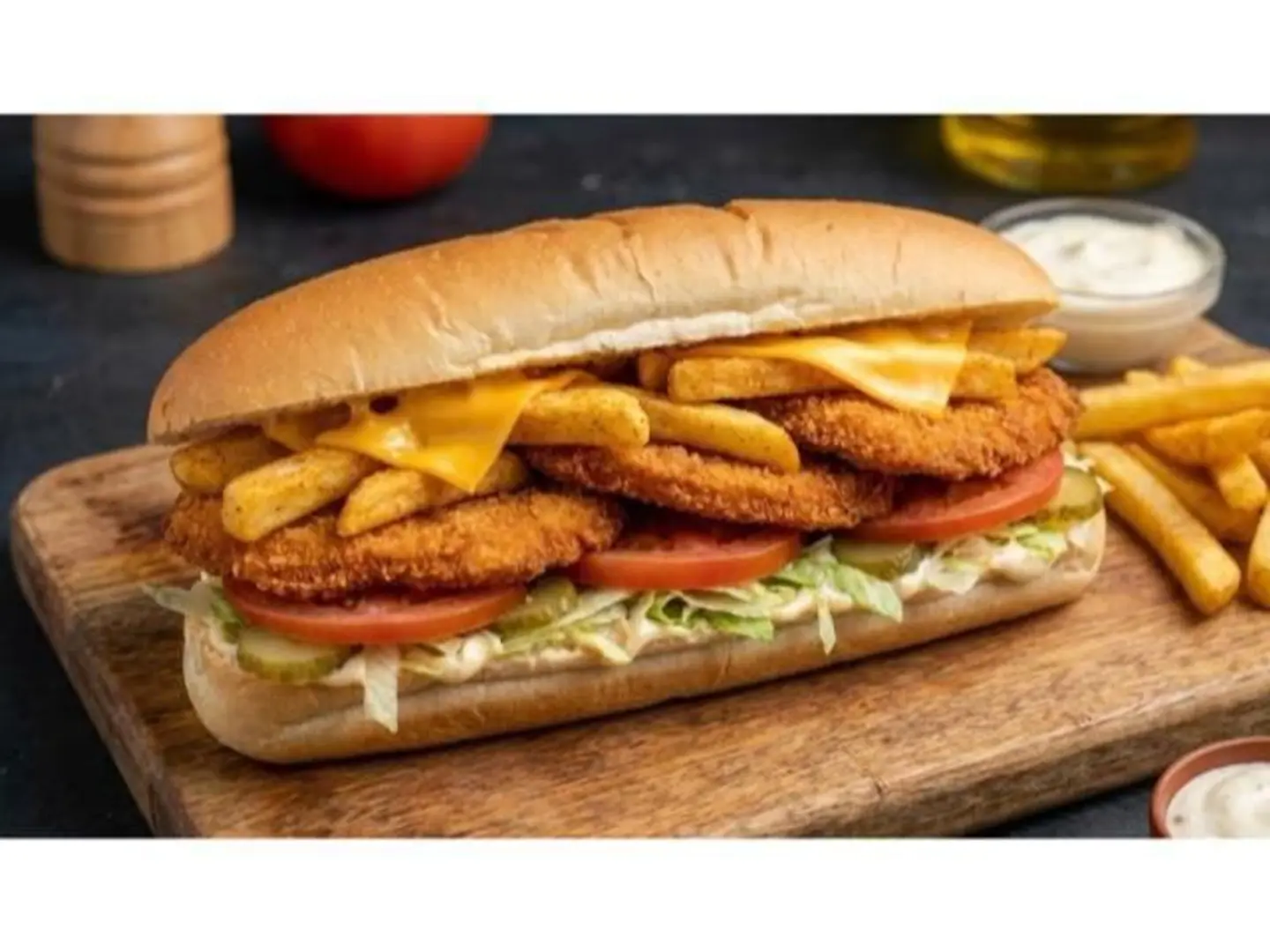 Breaded Potato Sandwich