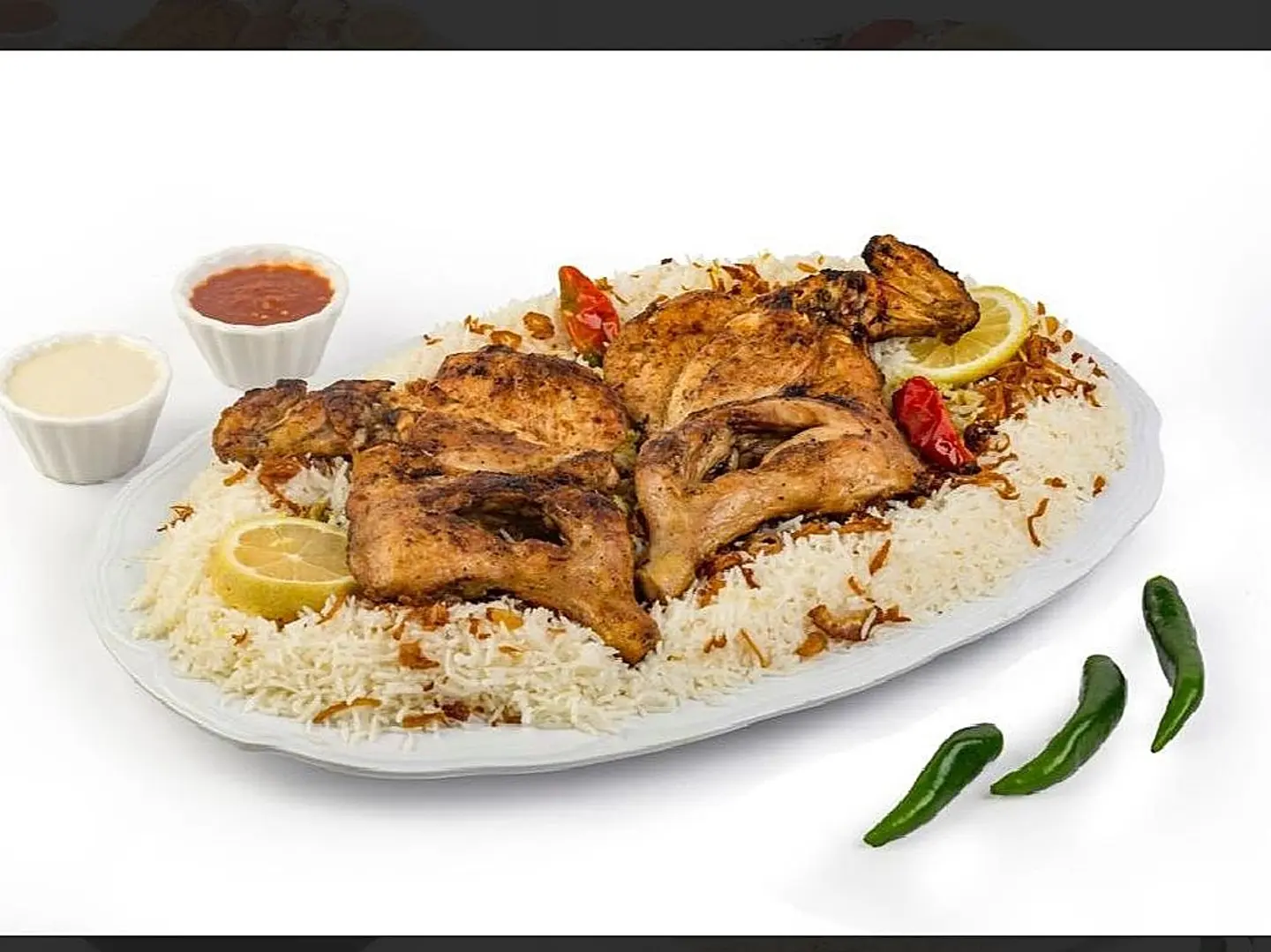 دجاج مظبي - نصف حبة