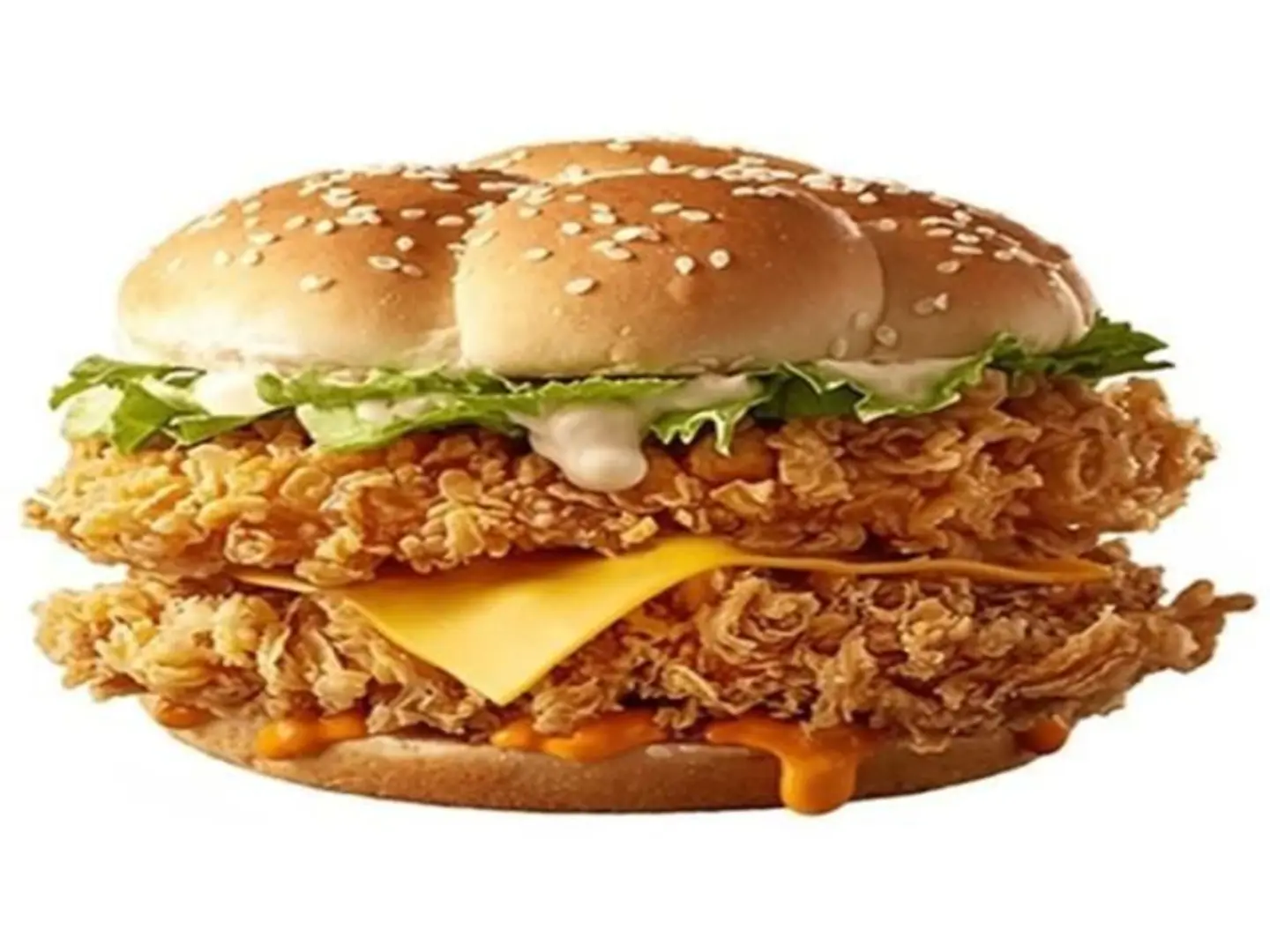 Double Zinger Burger With Cheese
