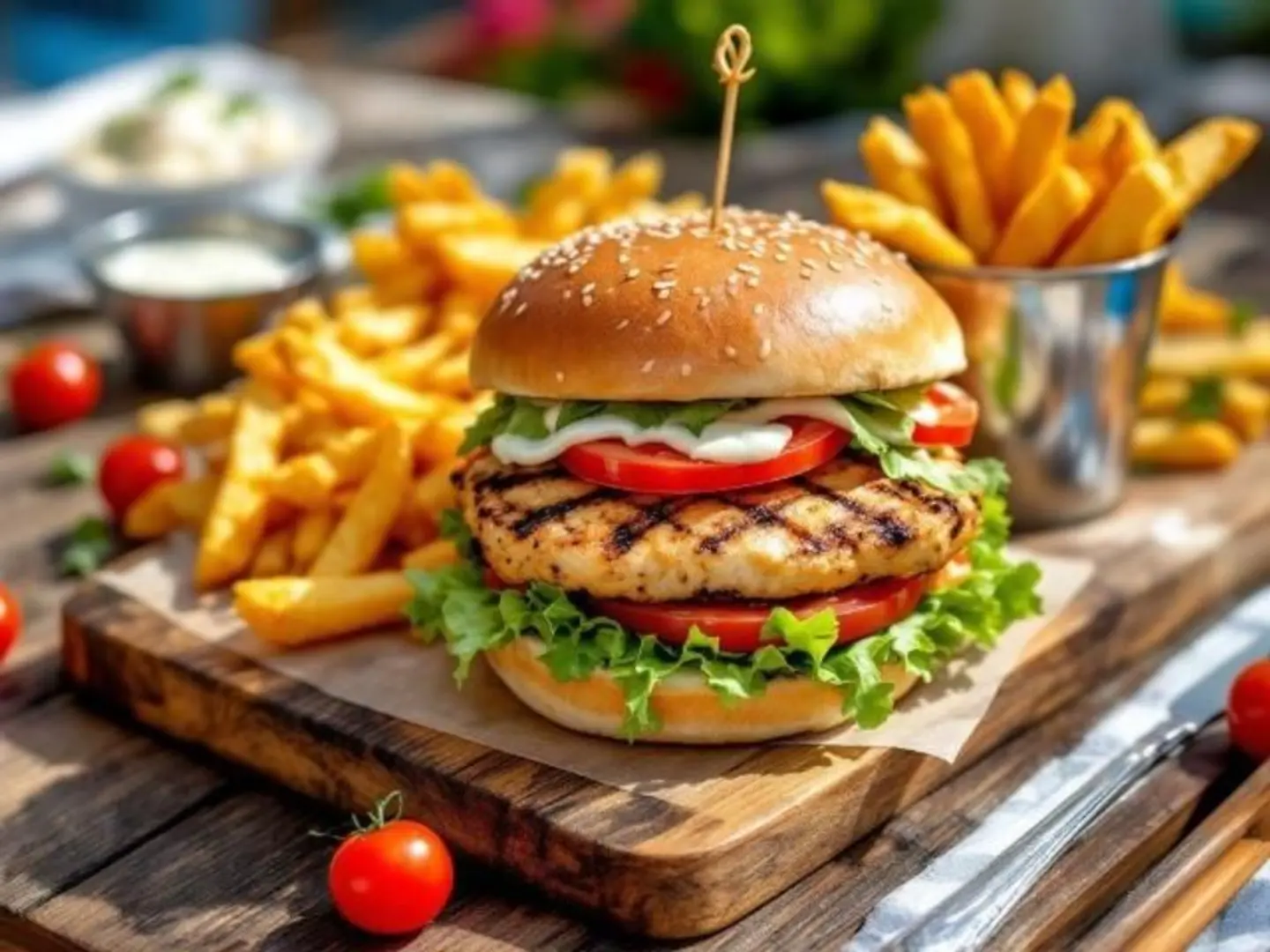 Grilled Burger