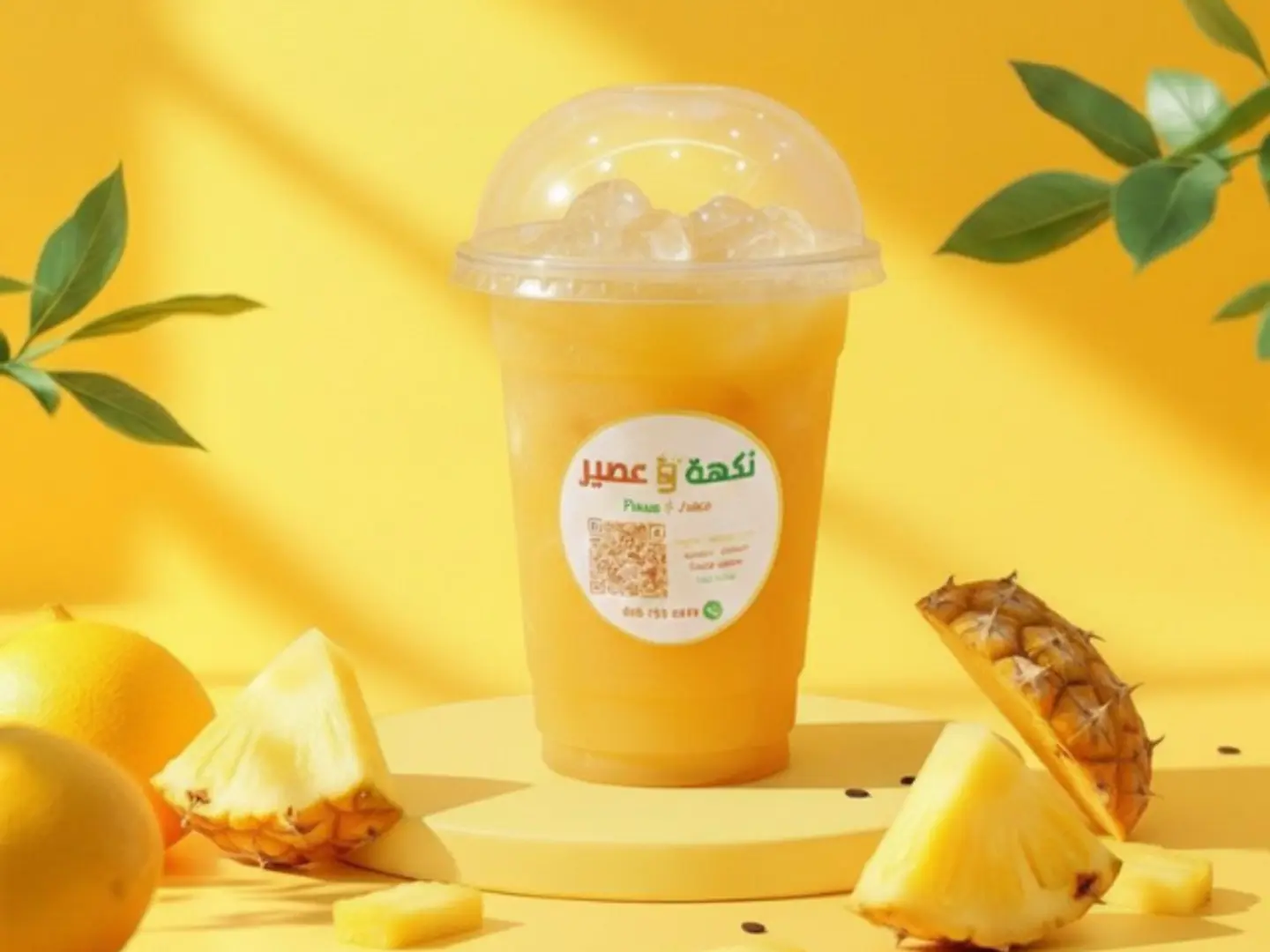 اناناس - وسط