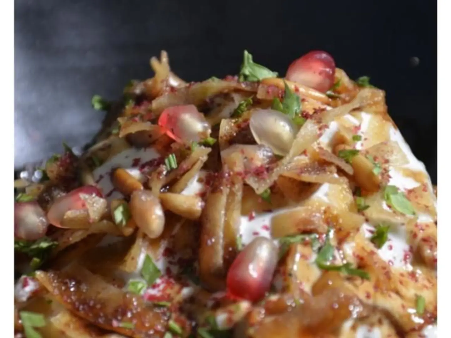 Stuffed Grape Leaves Fatteh