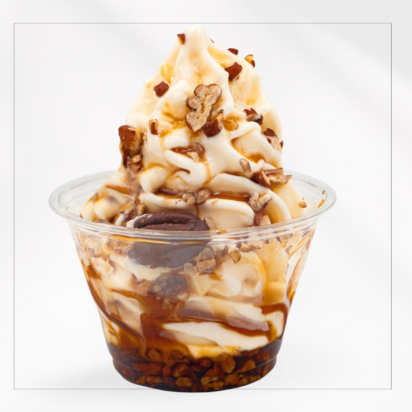 Pecan And Caramel Ice Cream