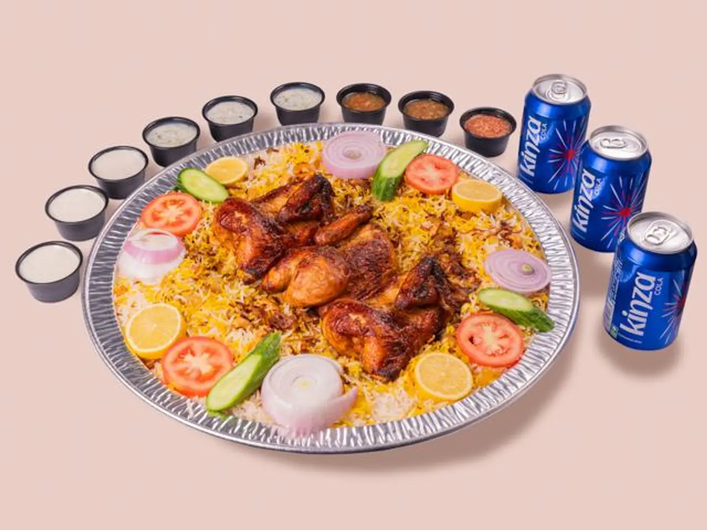 أرز بشاور مع الدجاج