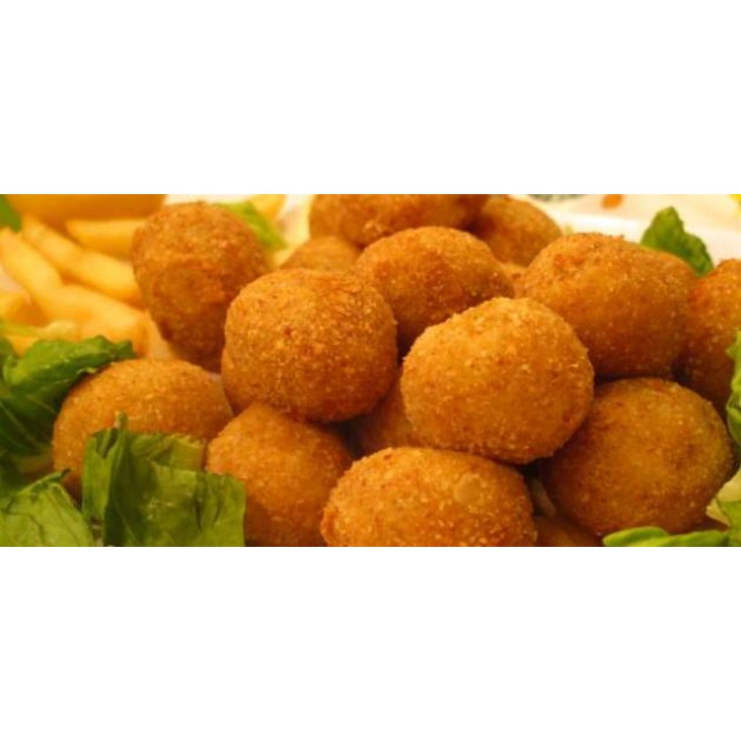 Tray Of Potato Balls With Cheese