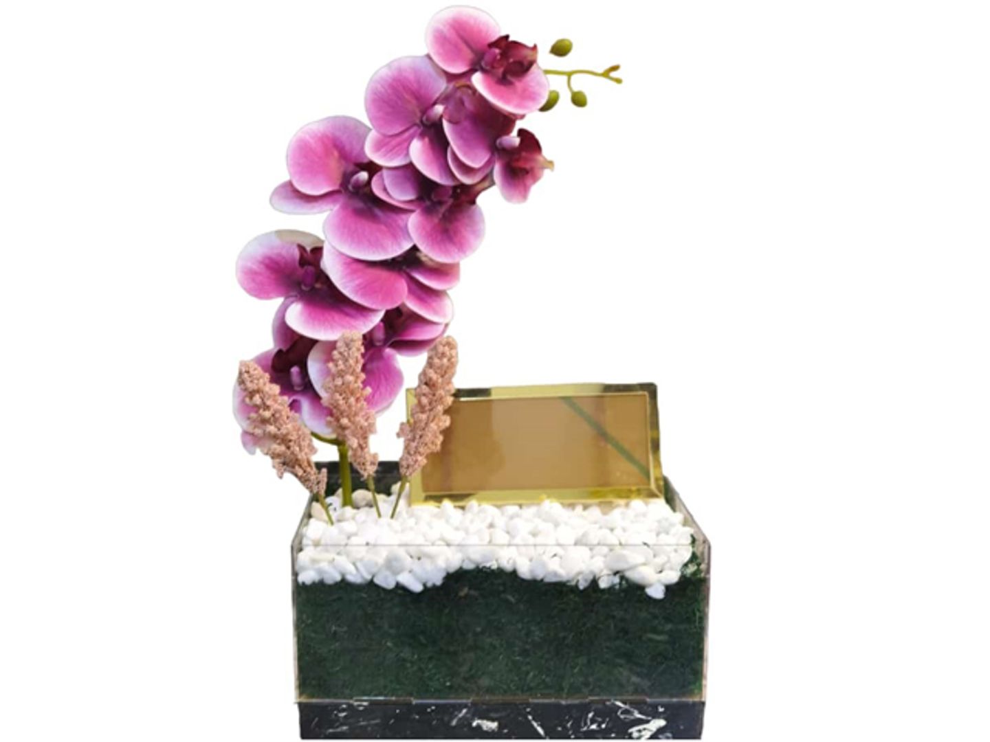 Elegant Arrangement With Industrial Roses To Present The Amount Of A19