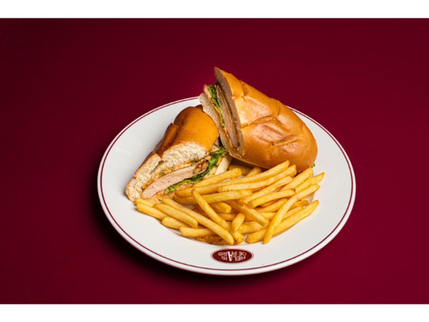 Combo Le Entrecote Baguette Sandwich Chicken