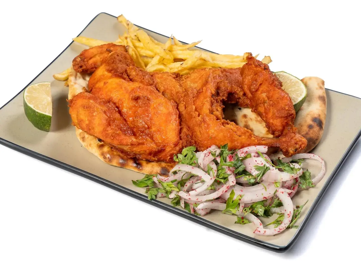 Plain Half Fried Chicken